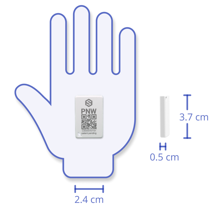 SmartTag size SmartTag size